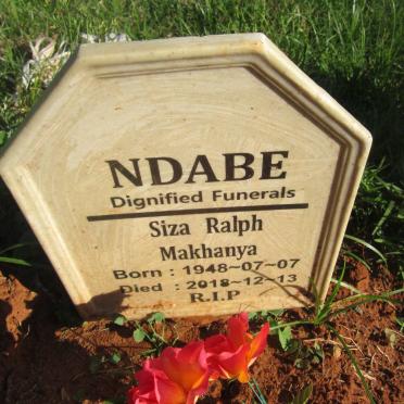 MAKHANYA Siza Ralph 1948-2018