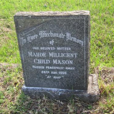 MASON Maude Millicent Child -1955