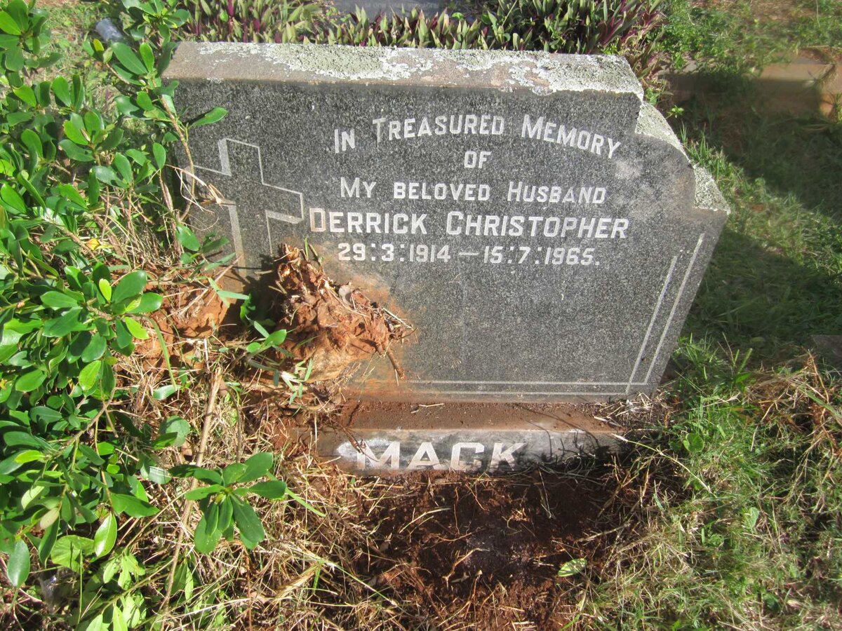 MACK Derrick Christopher 1914-1965