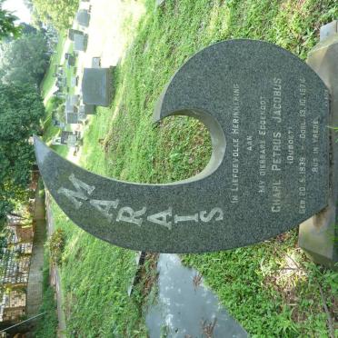 MARAIS Charl Petrus Jacobus 1939-1974