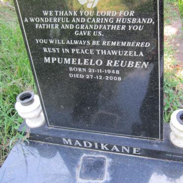 MADIKANE Mpumelelo Reuben 1948-2008