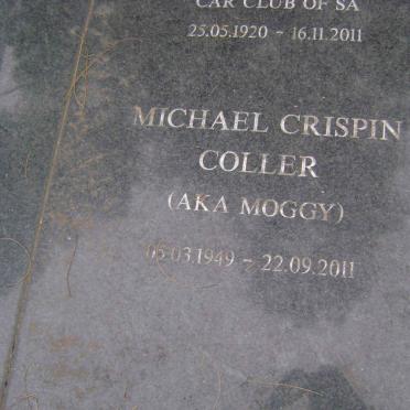 COLLER Michael Crispin 1949-2011