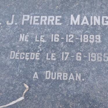 MAINGARD L.J. Pierre 1899-1965