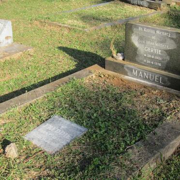 MANUEL Gertie 1901-1976 :: MANUEL Freddie 1924-2003