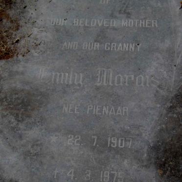 MARAIS Emily nee PIENAAR 1907-1975
