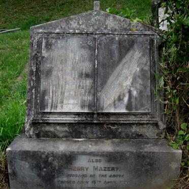 MAZERY Henry -1941 &amp; Elmire De Folcka -1931