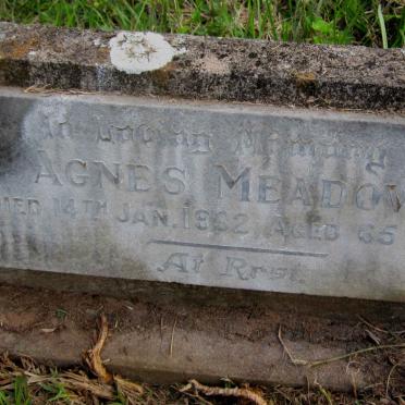 MEADOWS Agnes -1932