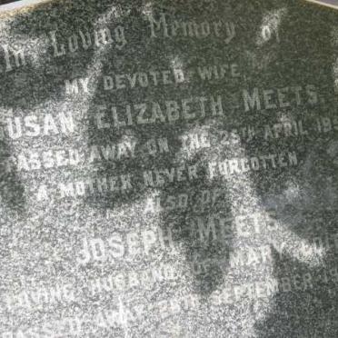 MEETS Joseph -1966 :: MEETS Susan Elizabeth -1955 