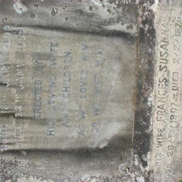 MERWE Albertus Phillipus, van der 1899-1938 &amp; Frances Susanna 1907-1976