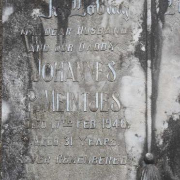 MEINTJES Johannes P. -1948 :: PATTERSON Lorna Erna Alma -1951 