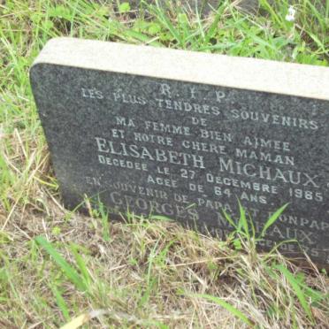 MICHAUX Georges -1970 &amp; Elizabeth -1965