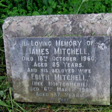 MITCHELL James -1960 &amp; Edith MONTGOMERIE -1961