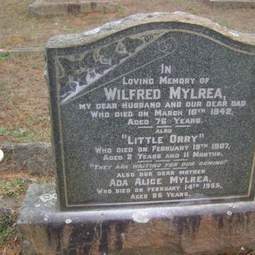 MYLREA Wilfred -1942 &amp; Ada Alice -1955 :: ? Orry -1907
