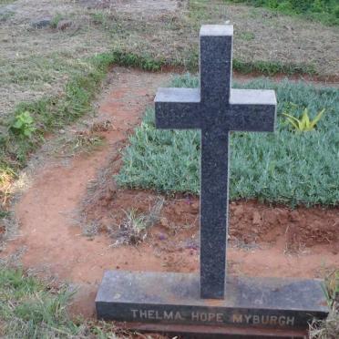 MYBURGH Thelma Hope -1971