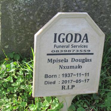 NXUMALO Mpisela Douglas 1937-2017