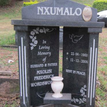 NXUMALO Mxolisi Frederick Wordsworth 1960-2004
