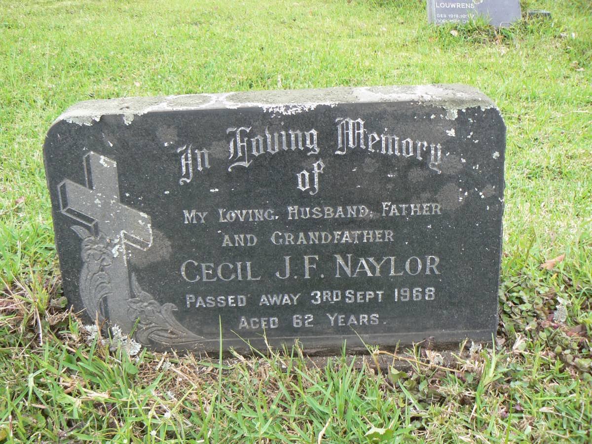 NAYLOR Cecil J.F. -1968