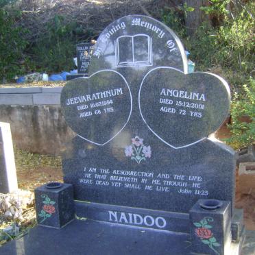 NAIDOO Jeevarathnum -1994 &amp; Angelina -2001