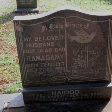 NAIDOO Ramasamy 1917-1994