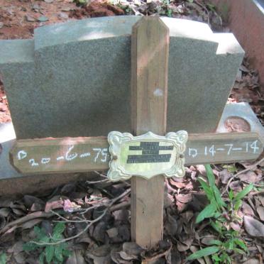 NAIDOO Coral Elizabeth Dawn 1975- 2014