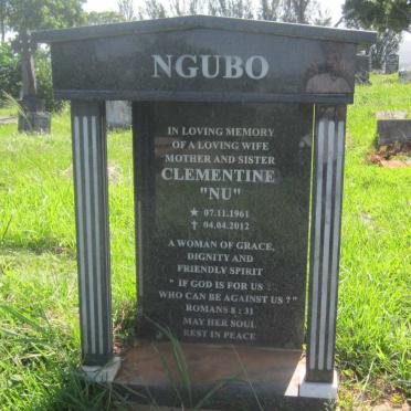 NGUBO Clementine 1961-2012