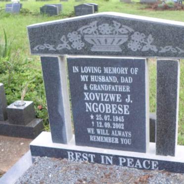 NGOBESE Xovizwe J. 1945-2002