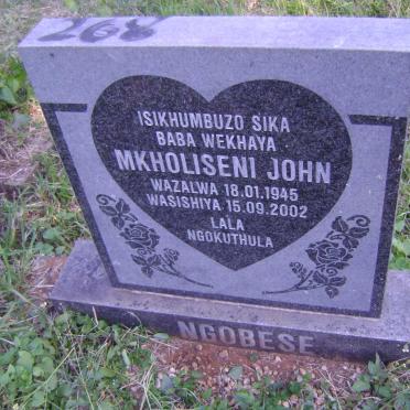 NGOBESE Mkholiseni John 1945-2002