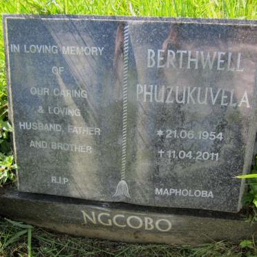NGCOBO Berthwell Phuzukuvela 1954-2011