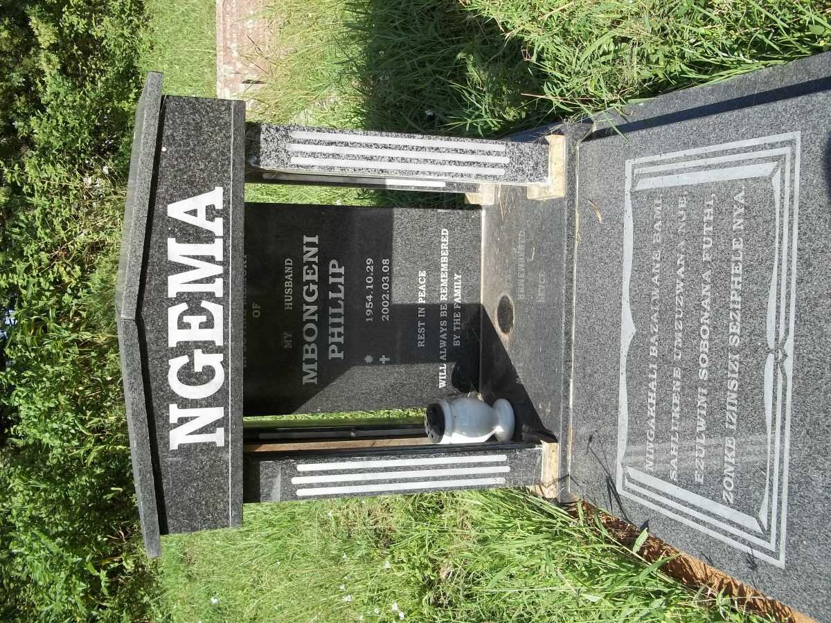 NGEMA Mbongeni Phillip 1954-2002
