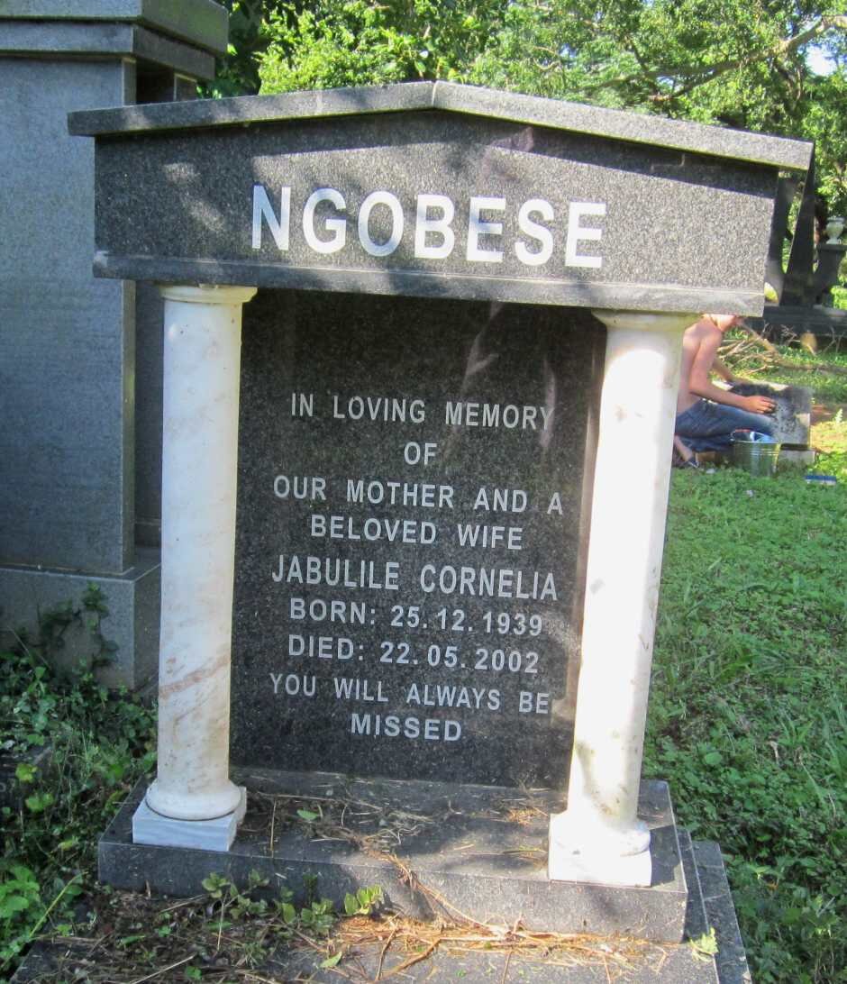 NGOBESE Jabulile Cornelia 1939-2002