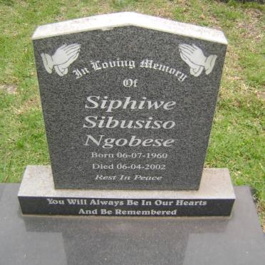 NGOBESE Siphiwe Sibusiso 1960-2002