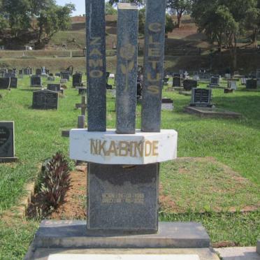 NKABINDE Zamo Cletus 1965-2002