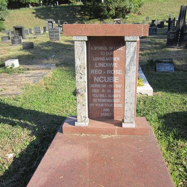 NCUBE Lindiwe Red-Rose 1947-2002