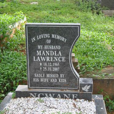 NCWANE Mandla Lawrence 1965-2007