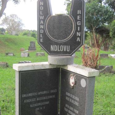 NDLOVU Nolwandle Regina 1934-2002