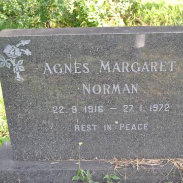 NORMAN Agnes Margaret 1916-1972