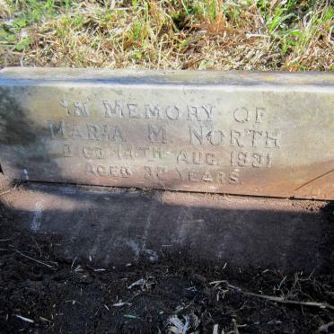 NORTH Maria M. -1931