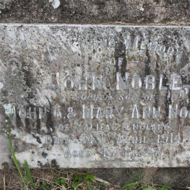 NOBLE John -1914