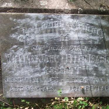 NORCOTT William John -1963 &amp; Ellen Isabella -1945