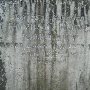 NORTHEY Ernest Rowe -1931