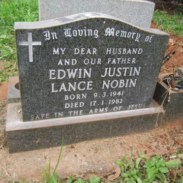 NOBIN Edwin Justin Lance 1941-1982