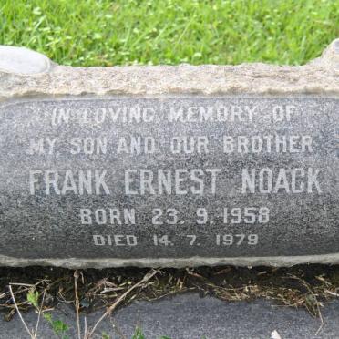 NOACK Frank Ernest 1958-1979