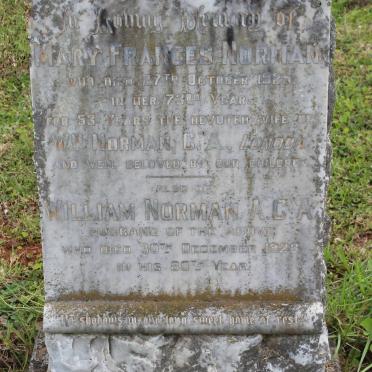 NORMAN William -1928 &amp; Mary Frances -1925 :: EVENNETT Alice Frances nee NORMAN -1971