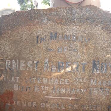 NOYCE Ernest Albert 1868-1933 