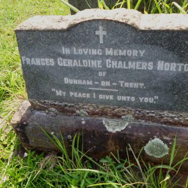 NORTON Frances Geraldine Chalmers