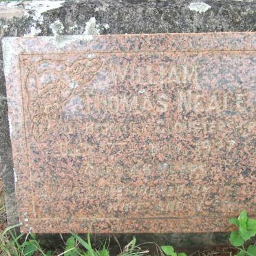 NEALE William Thomas -1927 