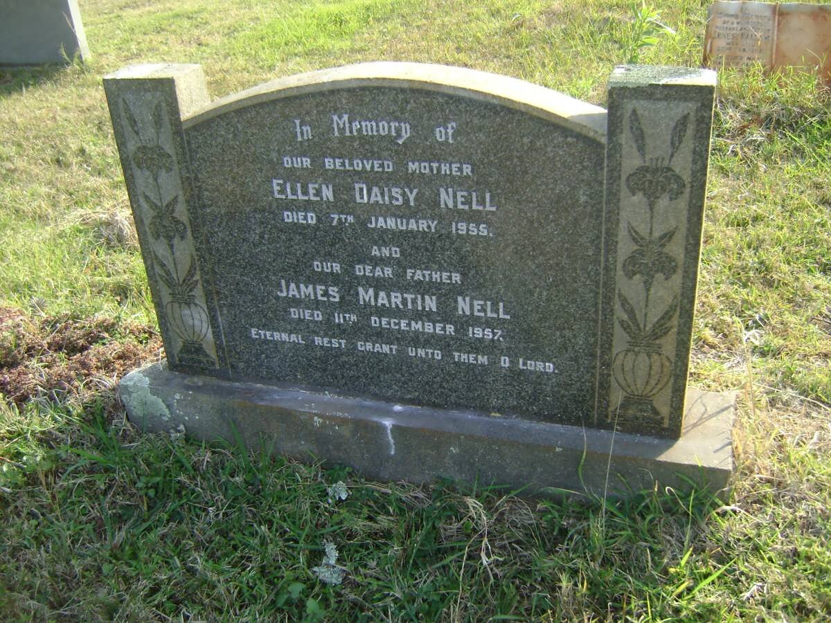 NELL James Martin -1957 &amp; Ellen Daisy -1955