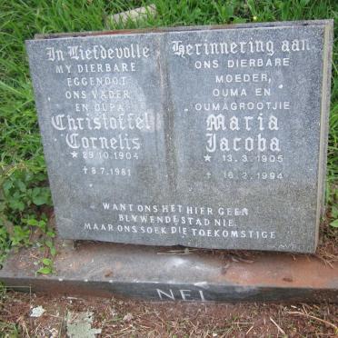 NEL Christoffel Cornelis 1904-1981 &amp; Maria Jacoba 1905-1994