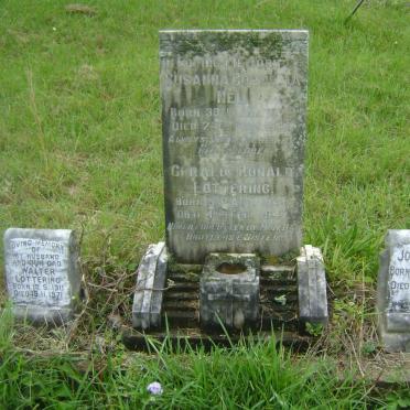 NEL Susanna Cornelia 1875-1945 :: LOTTERING Gerald Ronald 1941-1947