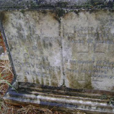 NISBET Colin Stevenson -1953